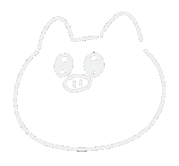 Pig すき Sticker