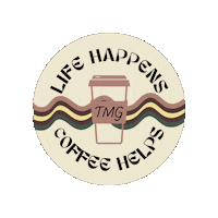 themorninggloryllc tmg themorningglory coffeecamper Sticker