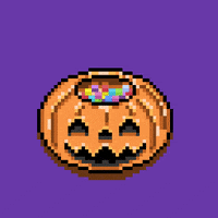 Strawburry17 halloween candy pumpkin jack o lantern GIF