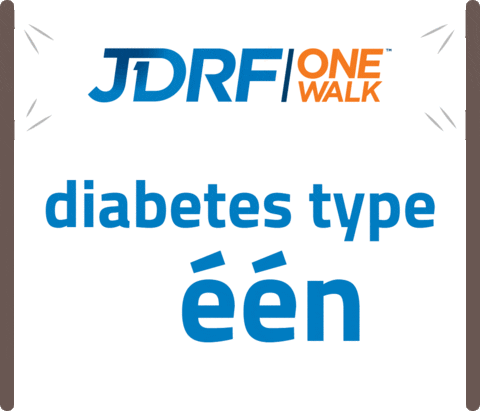 jdrfnl jdrfonewalk Sticker by JDRF Nederland