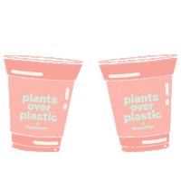Repurpose cheers cup sustainability lemonade Sticker
