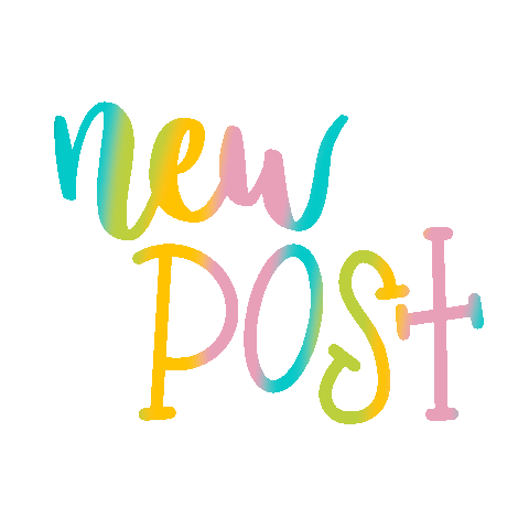 New Post Sticker Sticker