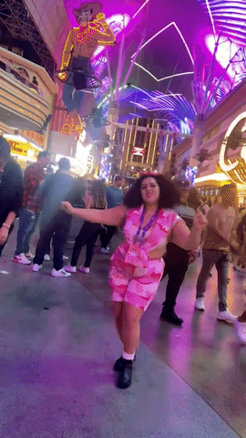 Las Vegas Dancing GIF