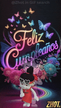 F Cumple GIF by Zhotcita