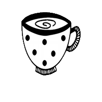 Coffee Cup Sticker