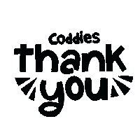 Thanks Smile Sticker by Coddies