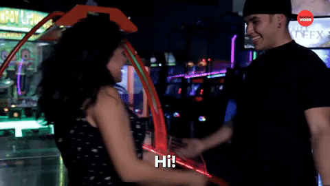 Kissing First Kiss GIF by BuzzFeed