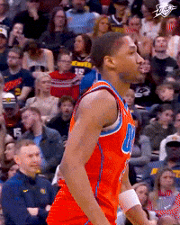Oklahoma City Kiss GIF by OKC Thunder