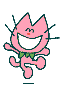 Cat Love Sticker by Marie Spénale