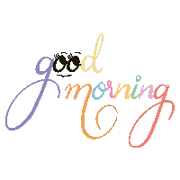 Good Moring Sticker