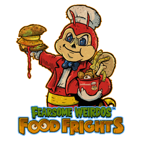 Fast Food Monster Sticker