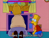 Shouting Season 3 GIF by The Simpsons