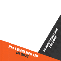 daretoimagine 2021 level up level up 2021 d29 Sticker