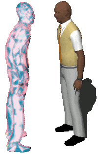 Art Suit Sticker by badblueprints