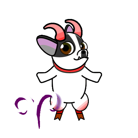 Goat_Animation giphyupload happy dog yes Sticker