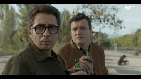 Berto Romero Drink GIF by Movistar+