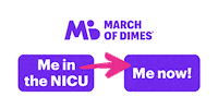 Preterm Birth Baby Sticker by March of Dimes