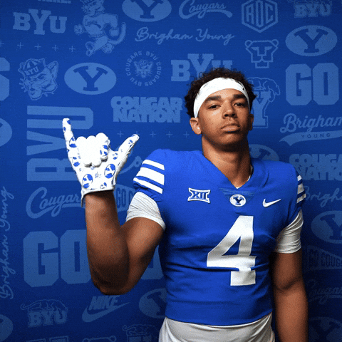 College Football Go Cougs GIF by BYU Cougars