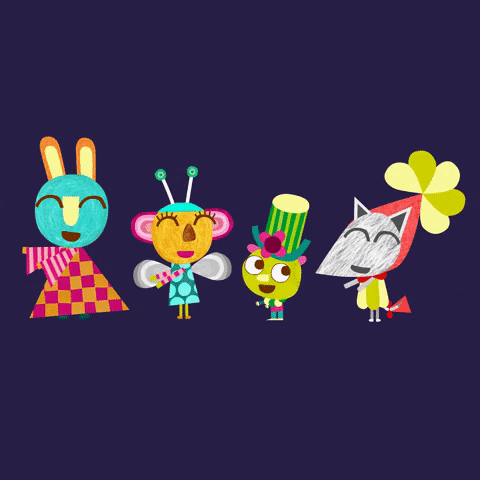 happy dance GIF by Olobob Top
