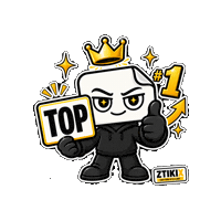 Awesome Number One Sticker by ZTIKIX