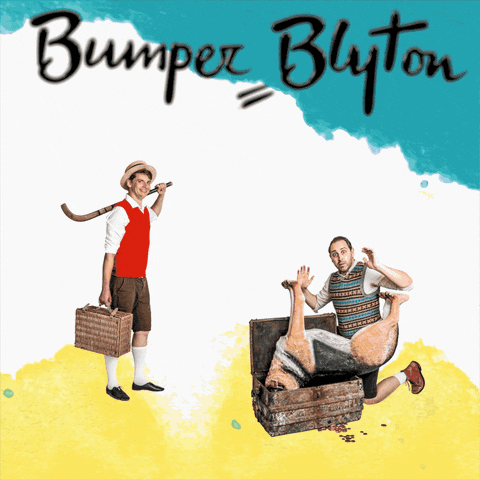 BumperBlyton giphyupload improv comedy bumperblyton enid blyton GIF