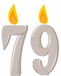 Birthday Flickering GIF