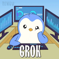 Working Artificial Intelligence GIF by Pudgy Penguins