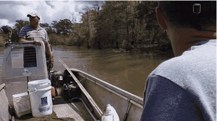 Surprise Fish GIF by Swamp People
