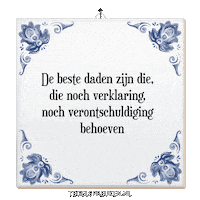 Humor Respect Sticker by Tegelspreuken.nl