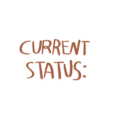 runawayjules giphyupload atm status currently Sticker