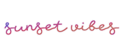 Pink Orange Sticker