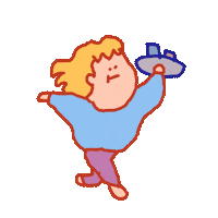 Happy Hour Running Sticker