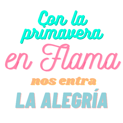 Primavera Sticker by flamacoleccion
