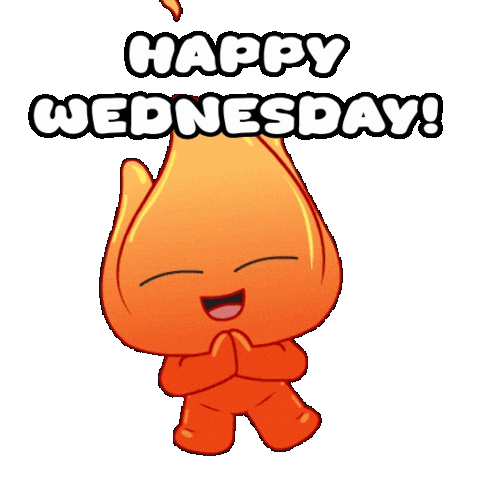 Hump Day Keep Pushing Sticker by Playember