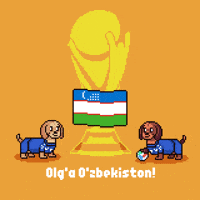 World Cup Uzbekistan GIF by HotDogs