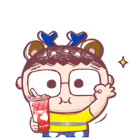 Luckintest Sticker by Bear Boss Buddies