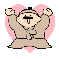 Nobeeisfree love heart work adorable Sticker