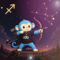 Zodiac Sign Monkey GIF by Respective