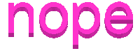 No Do Not Want Sticker by AnimatedText