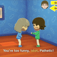 Tomodachi Life Idiot GIF