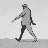 walk cycle GIF by Nikolar