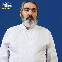 METRO_FRANCE chef restaurant metro bleu GIF