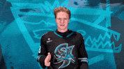 San Jose Finger Guns GIF by San Jose Barracuda