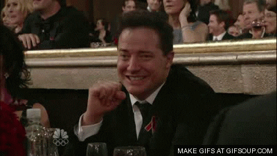 Golden Globes Laughing GIF