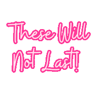 These Will Not Last Sticker by Ulka Rocks