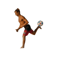 Footvolley Sticker by La Pelota
