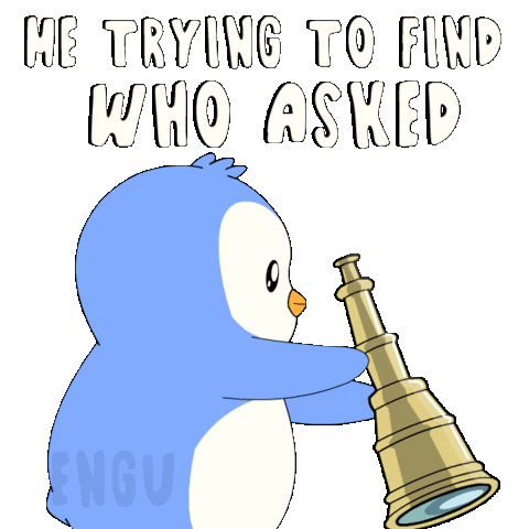 No One Cares Cool Story Bro Sticker by Pudgy Penguins