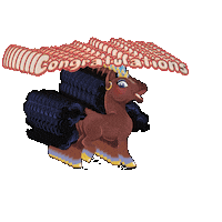 Congratulations Sticker by Afro Unicorn