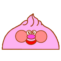 Hat Cream Sticker