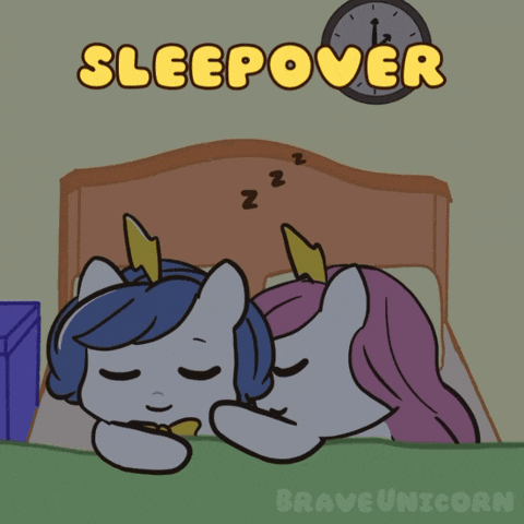 Stay Over Late Night Talk GIF by Brave Unicorn
